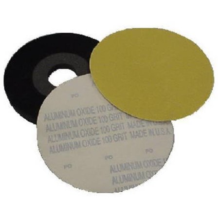 VIRGINIA ABRASIVES Virginia Abrasives 400-00012 Foam Back Up Pad Fits 9 in. Hand Held Grinders; Pack of 5 574705